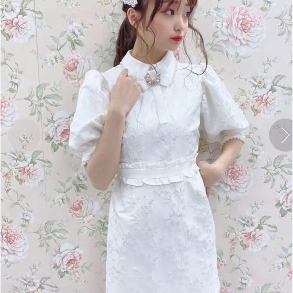 Swankiss jacquard minidress - Picture 4 of 9